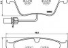 Гальмівні колодки дискові BREMBO P05 003