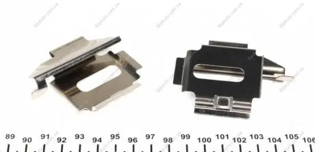 Р/к дисковых тормозов. колодок QUICK BRAKE 109-1282
