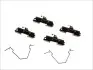 Р/к дисковых тормозов. колодок 109-1270 QUICK BRAKE