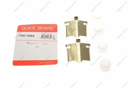 Р/к дисковых тормозов. колодок QUICK BRAKE 109-1084