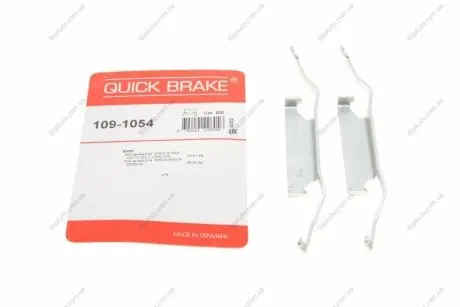 Р/к дисковых тормозов. колодок QUICK BRAKE 109-1054