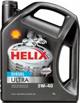 Олива моторна Helix Diesel Ultra 5W-40 (4 л) SHELL 550040549 (фото 1)