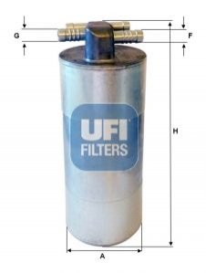 Топливный фильтр UFI 31.953.00
