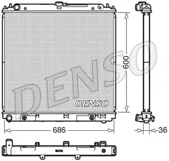 Конденсер DENSO DRM46042