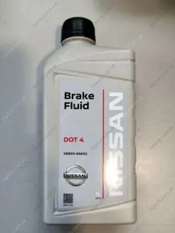 РІДИНА ГАЛЬМ.DOT-4 1L NISSAN KE90399932