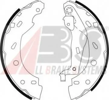 Комплект тормозных колодок A.B.S. A.B.S. 9123