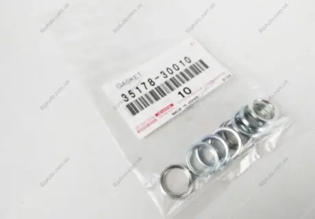 Прокладка сливной пробки масляного поддона TOYOTA Toyota / Lexus / Daihatsu 35178-30010 (фото 1)