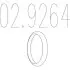 Монтажное кольцо выхлопной системы ( D(внутр.) - 46,2 мм; D(наружн.) - 59 мм; Высота - 13,5 мм) 02.9264 MTS