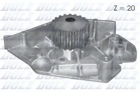 Водяний насос CITROEN SYNERGIE (22, U6) XANTIA XM (Y3, Y4) / FIAT ULYSSE (220) / PEUGEOT 406 (8B) 60 DOLZ C112