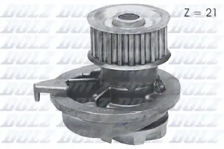 Водяной насос OPEL ASCONA C (81_, 86_, 87_, 88_) KADETT D (31_-34_, 41_-44_) KADETT E Combo (38_, 48 DOLZ O108
