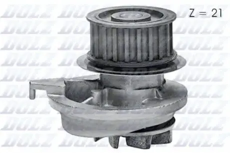 Водяной насос OPEL ASTRA F (51_, 52_53_, 54_, 58_, 59_) CALIBRA A (85_) KADETT E (33_, 34_, 43_, 44_ DOLZ O128