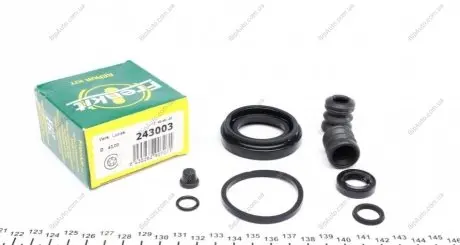 Ремкомплект супорта (заднього) Audi A6 94-97 (d=43mm) (Lucas) FRENKIT 243003