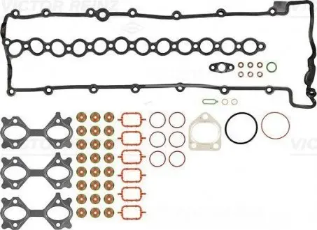 Комплект прокладок головки блока цилиндров BMW/OPEL Omega B,3(E46),5(E39),7(E38),X(E53) 2,5d-3,0d 98 VICTOR REINZ 02-35176-01