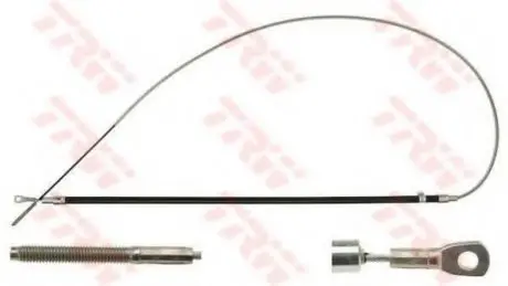 Трос ручного гальма BMW 518i/518i Touring/520i/520i Touring/524d/525d/525d Touring/525i/525i Tourin TRW GCH1682