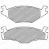 Тормозные колодки дисковые AUDI/SEAT/SKODA/VW A3/Leon/Toledo/Fabia/Octavia/Bora/Golf IV &quot;97&gt;&gt; Delphi LP756 (фото 1)