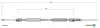 Трос тормозной FIAT C8 all drum brakeLH-RH06-/Jumpy all drum brakeLH-RH06-/Ulysse all drum 11.0214.2
