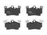 Тормозные колодки дисковые PORSCHE/AUDI Caenne 3,2; 4,5 Turbo S ("02>>)/Q7 ("06>>) R GDB1652