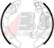 Колодка торм. барабан. AUDI/SEAT/SKODA/VW 80/A2/AROSA/FABIA/GOLF задн. (пр-во ABS) 8871