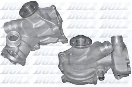 Водяной насос MB G-CLASS (W463) S-CLASS (W140) SL (R129)/ SSANGYONG MUSSO (FJ) DOLZ M206