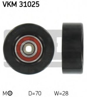 Натяжний ролик, поліклиновий ремінь VKM 31025 SKF VKM31025