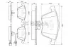 Гальмівні колодки, дискові BOSCH 0986494103 (фото 8)