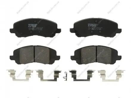 Гальмівні колодки дискові DODGE/JEEP/MITSUBISHI Caliber/Patriot/ASX "F "06>> TRW GDB4141