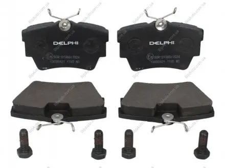 Тормозные колодки дисковые NISSAN/OPEL/RENAULT Primastar/Vivaro/Trafic >>"06 Delphi LP1745