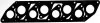 Прокладка впускного/випускного колектора Hyundai H100 2,5D, Mitsubishi 4D56 71-53732-00