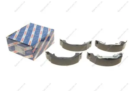 Колодки гальмівні (задні) Citroen Nemo/Peugeot Bipper 08- (барабанні) (228.6x42) 0 986 487 729 BOSCH 0986487729