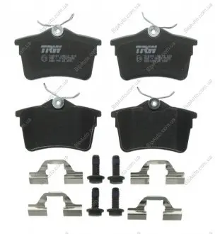 Тормозные колодки дисковые CITROEN/PEUGEOT Berlingo/308/Partner &quot;R &quot;08&gt;&gt; TRW GDB1799 (фото 1)