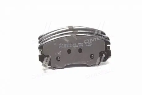 Колодка гальм. диск. HYUNDAI/KIA COUPE/TUCSON/SONATA/SOUL передн. (ABS) A.B.S. 37423