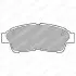 Гальмівні колодки дискові TOYOTA Celica/Camry/Corolla/Rav 4 "91-97 Delphi LP789 (фото 1)