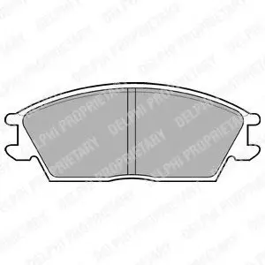 Тормозные колодки дисковые HYUNDAI Eccent/Lantra/Exel/Pony "90-99 Delphi LP704