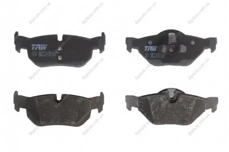 Тормозные колодки дисковые BMW 1 (E82)/3 (E90)/X1 (E84) "R "03>> TRW GDB2050
