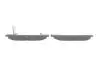 Тормозные колодки дисковые MITSUBISHI L 300 L200 Pajero 2.5 -01 BOSCH 0986460978 (фото 3)