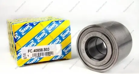 Подшипник ступицы RENAULT (R15577) Clio III/Megane II "R "08>> SNR NTN FC40858S03