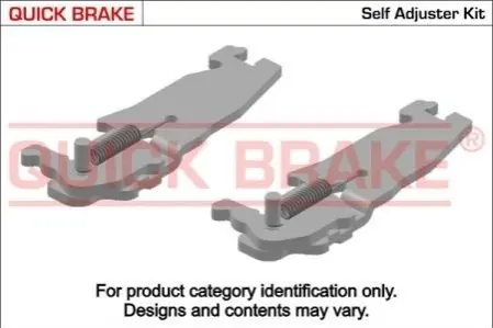 Елементи гальмівного супорта (РМК напрямних) QUICK BRAKE 102 53 064
