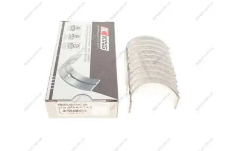 Вкладыши коренные комплект RENAULT Clio,Megane 1,6 95-03 King MB5350AM0.25