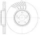 Передн. диск левый  LEXUS GS 300, 430 05- 6117910 ROADHOUSE