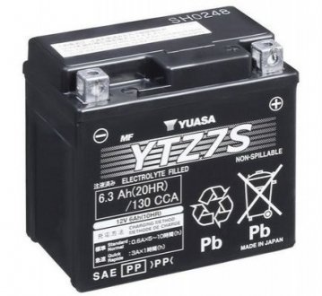 Аккумулятор YUASA YTZ7S (фото 1)