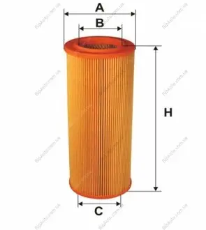 Фильтр воздушный SAAB 9000 AR366/ (WIX-Filtron) WIX FILTERS WA6601