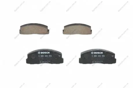 Тормозные колодки дисковые MITSUBISHI Colt/Galant/Lancer -92 BOSCH 0986469550