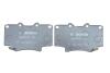 Тормозные колодки дисковые TOYOTA Land Cruiser 4.2, 4.5i 24V BOSCH 0986424134 (фото 4)