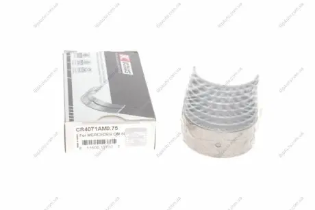 Вкладиші шатунні MB OM601/OM604 2.0/2.2/2.3 CDI (+0.75) King CR4071AM0.75