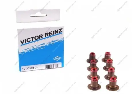 Сальник клапану, комплект CITROEN/FORD/PEUGEOT 1,4HDi 01- VICTOR REINZ 12-35548-01