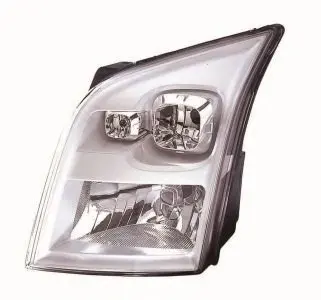 Фара прав. H4 (хром) ел.рег. [] DEPO 431-1175R-LD-EM
