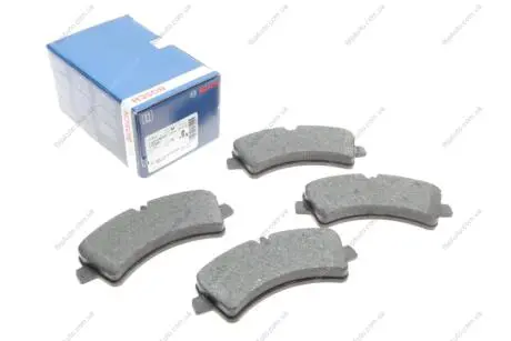 Колодки гальмівні (задні) MB Sprinter 411-519CDI/VW Crafter 06- (спарка) 0 986 495 099 BOSCH 0986495099