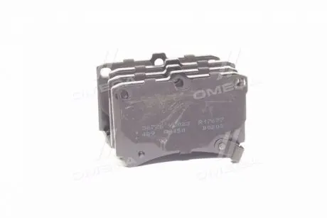 Колодки гальмівні перед. 323/Rio (90-05) A.B.S. A.B.S. 36726