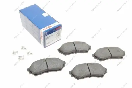 ГАЛЬМІВНІ КОЛОДКИ, ДИСКОВІ 0 986 424 610 BOSCH 0986424610