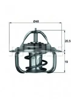 Термостат Behr 1.060.83.300 CHRYSLER 300M,300C 3,5 98- MAHLE / KNECHT TX183D